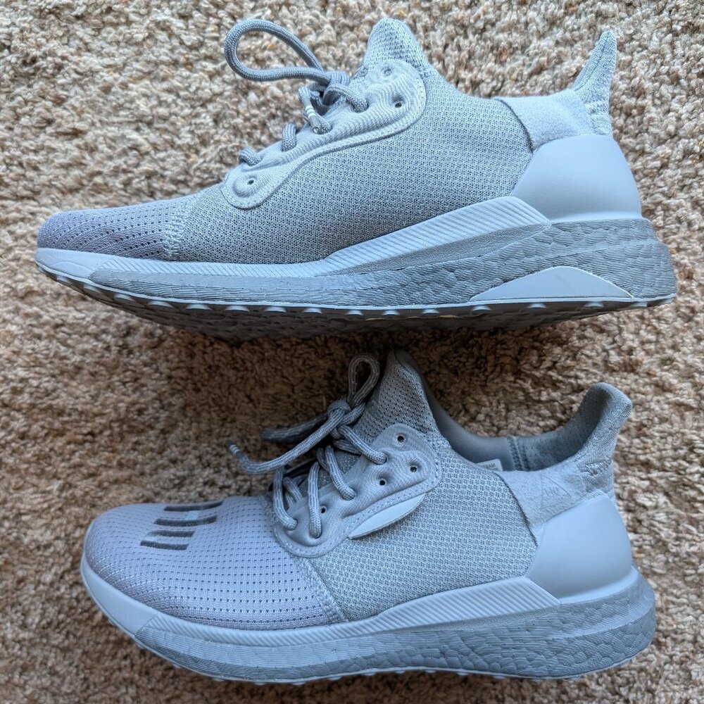 ADIDAS Boost PHARELL Human Race PW SOLAR HU GRYSCALE Men's Size 7.5